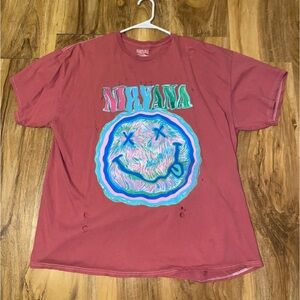 Urban Outfitters nirvana oversized t shirt